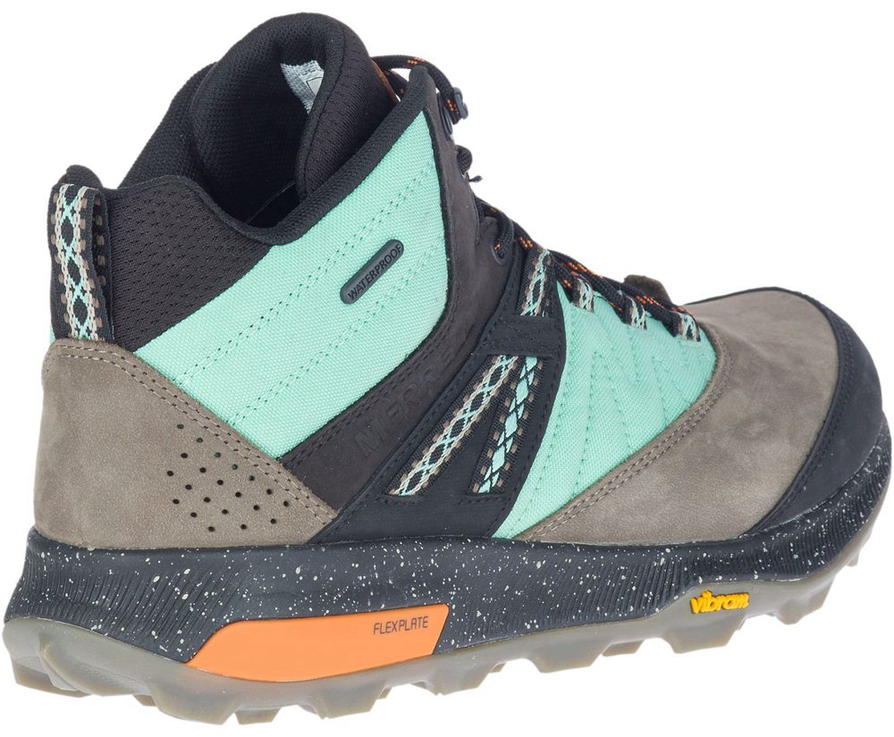 Merrell Hiking Boots Multicolor - Zion Mid Waterproof X Unlikely Hikers - Mens 56AJLOIGZ